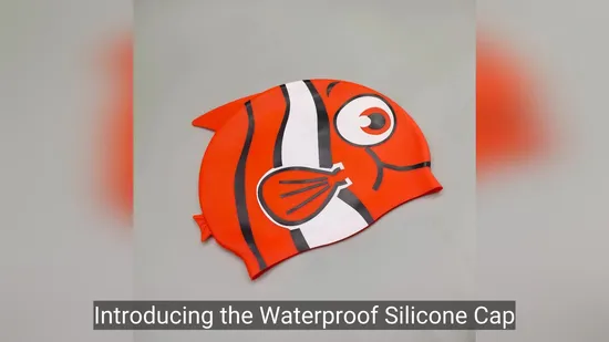 Colorful Silicone Swim Cap for Adults 